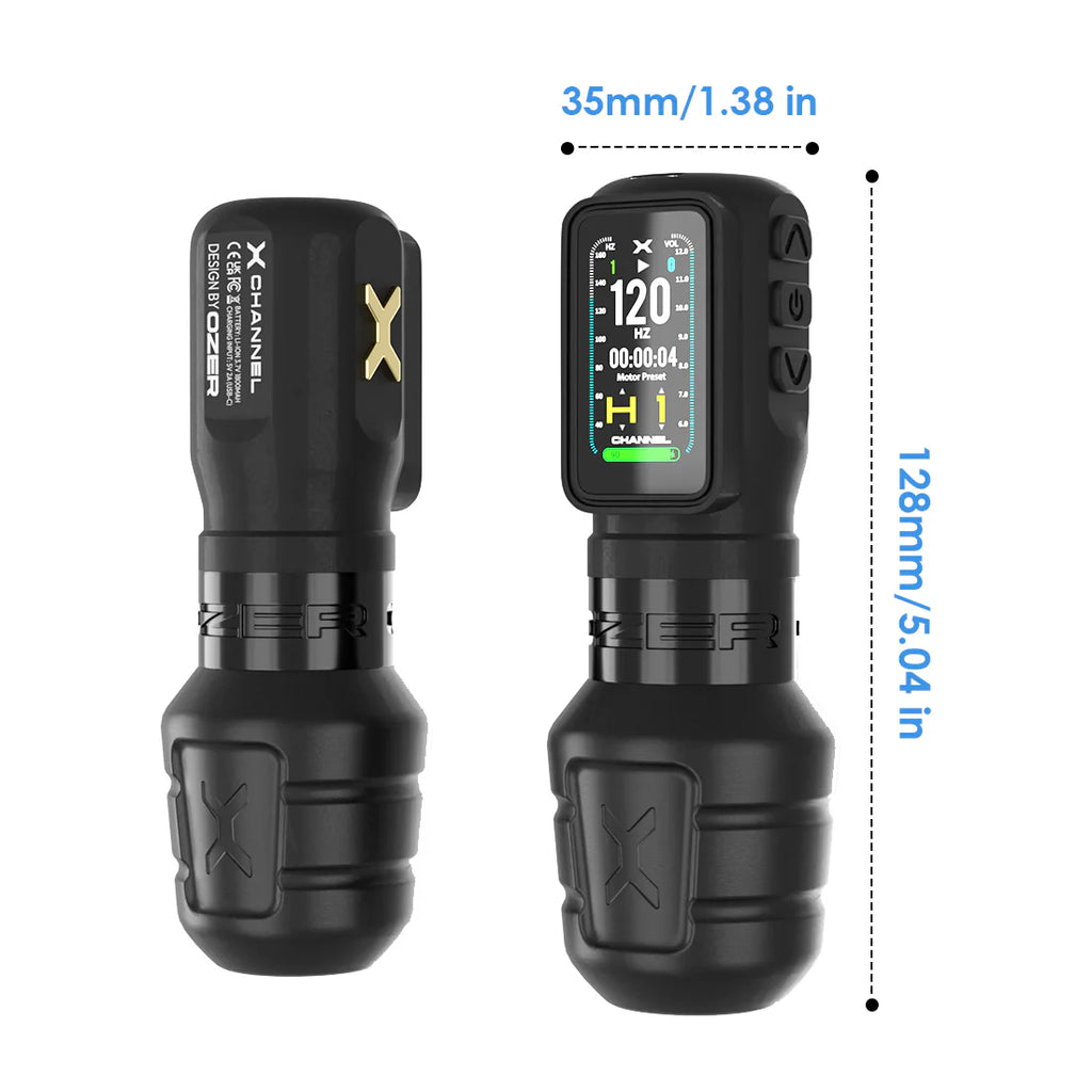 OZER X CHANNEL TATTOO MACHINE BUNDLE