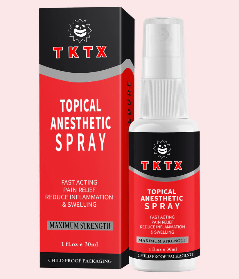 TKTX TOPICAL ANESTHETIC SPRAY 1.0 fl.oz 30 ML