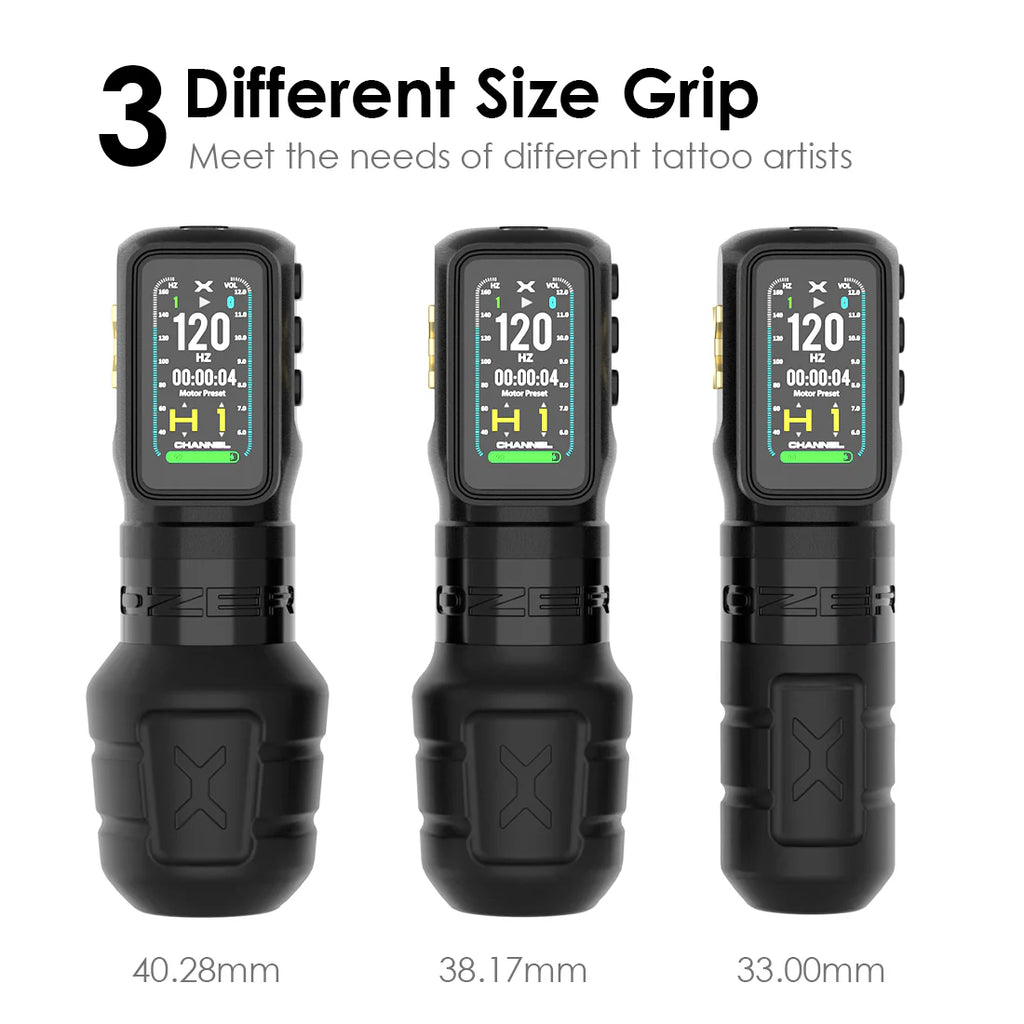 OZER X CHANNEL TATTOO MACHINE BUNDLE