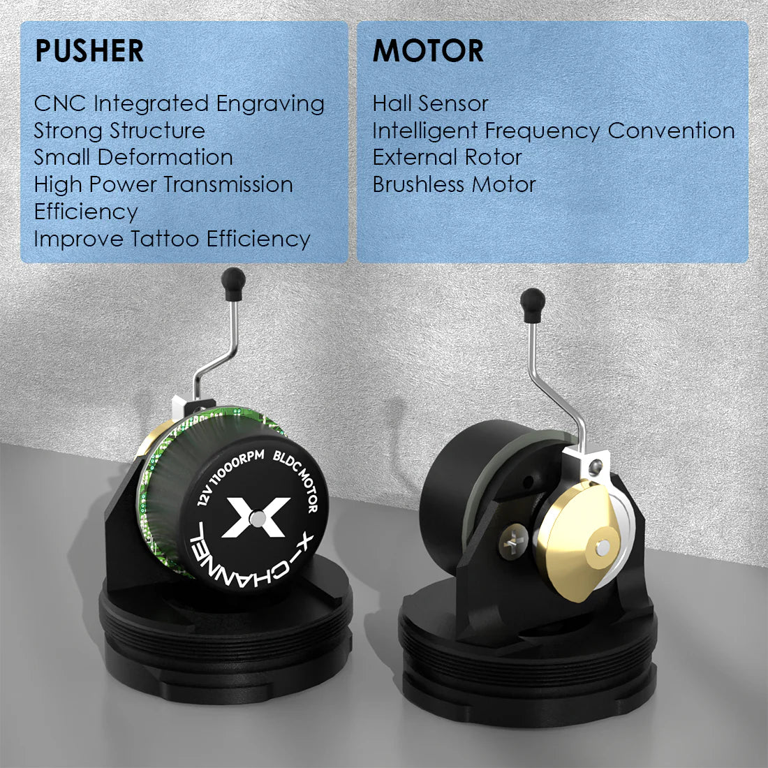 OZER X CHANNEL TATTOO MACHINE BUNDLE
