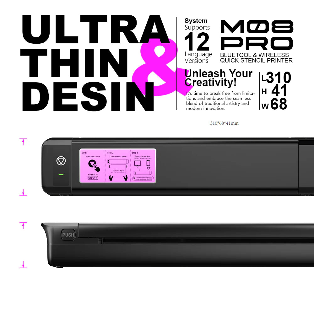 OZER QUICK STENCIL WIRELESS PRINTER