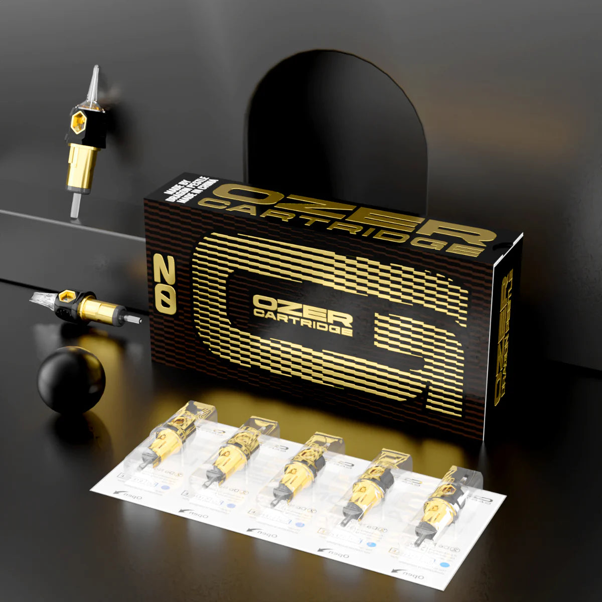 OZER CARTRIDGES ROUND SHADER 20PCS/BOX