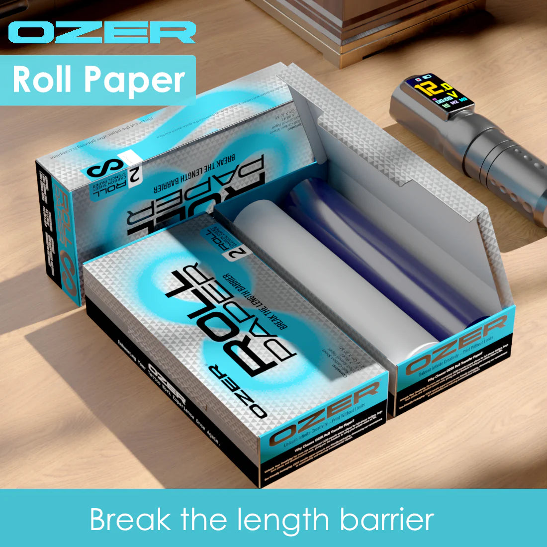 OZER TATTOO ROLL STENCIL PAPER 30M/PACK