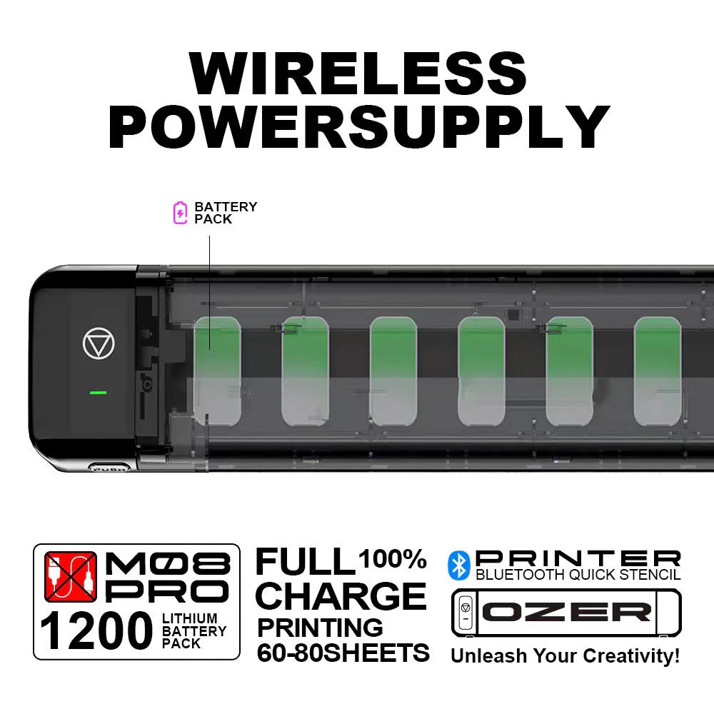 OZER QUICK STENCIL WIRELESS PRINTER