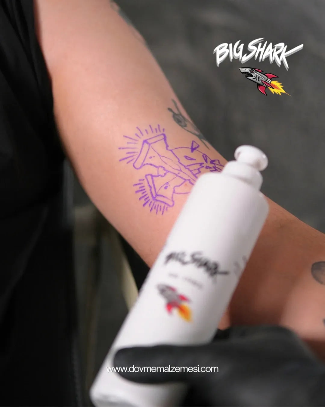 BIG SHARK REAL STENCIL GEL