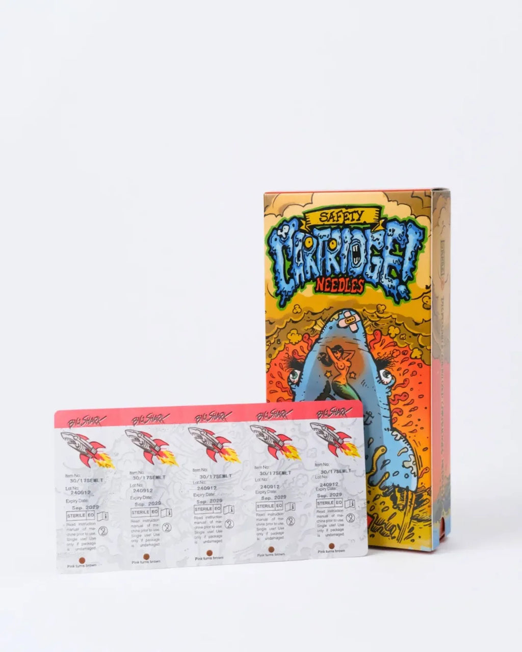 BIG SHARK CARTRIDGES ROUND LINER 20PCS/BOX