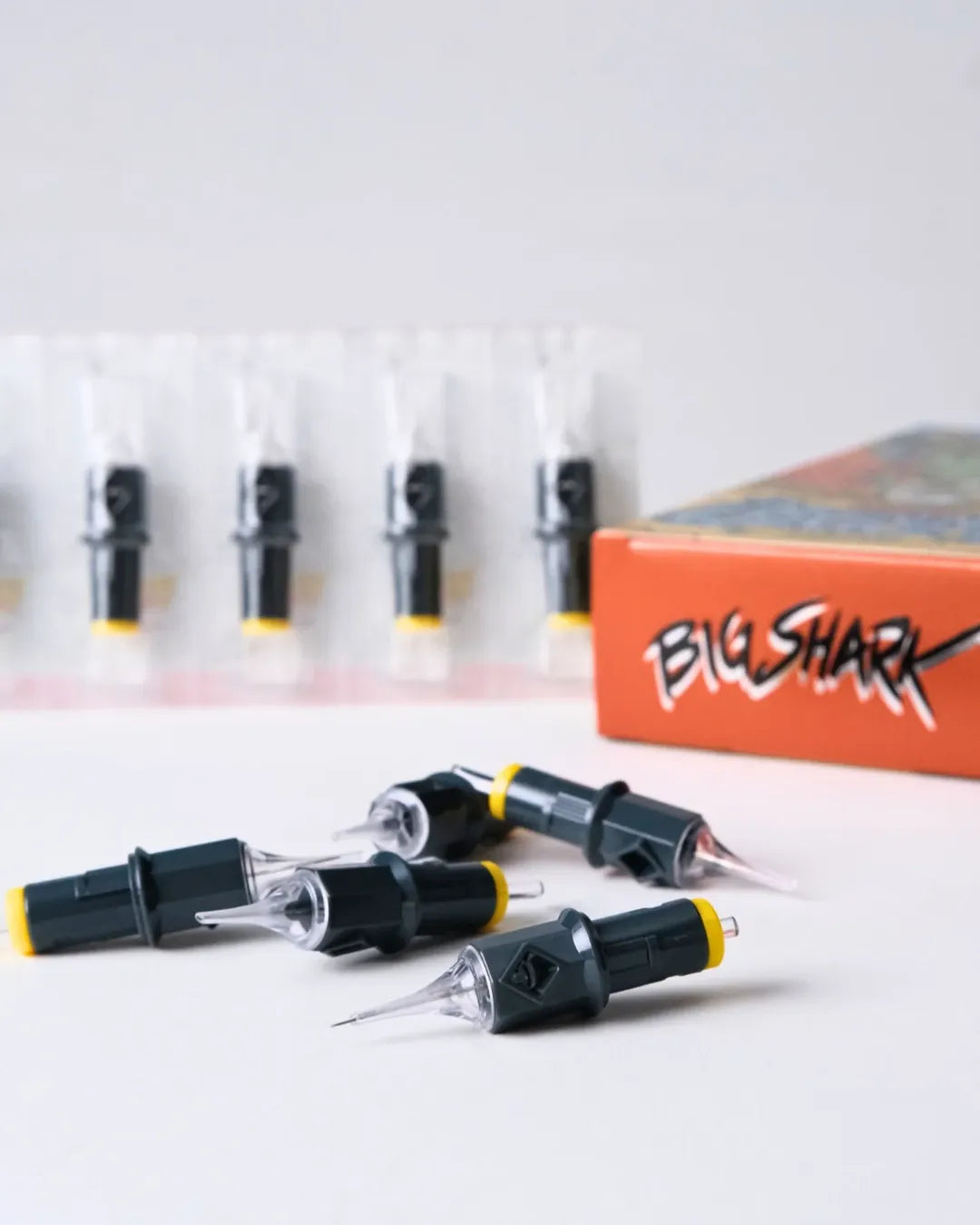 BIG SHARK CARTRIDGES MAGNUM, CURVED MAGNUM 20PCS/BOX
