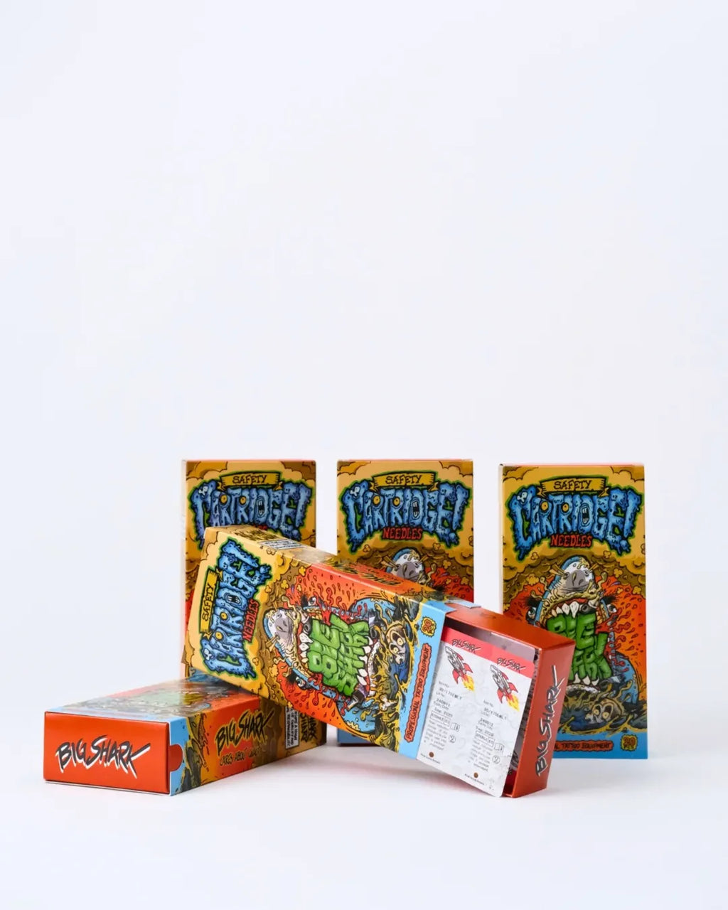 BIG SHARK CARTRIDGES MAGNUM, CURVED MAGNUM 20PCS/BOX