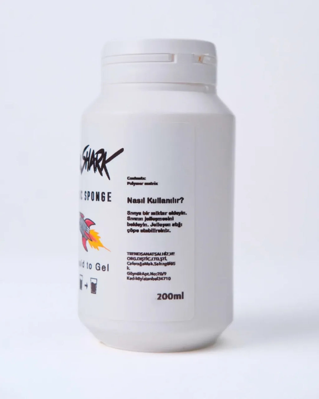 BIG SHARK MAGIC SPONGE LIQUID TO GEL 200 GR