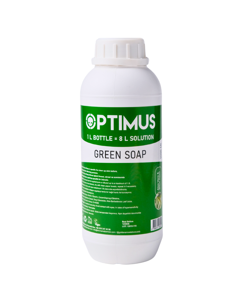 OPTIMUS GREEN SOAP