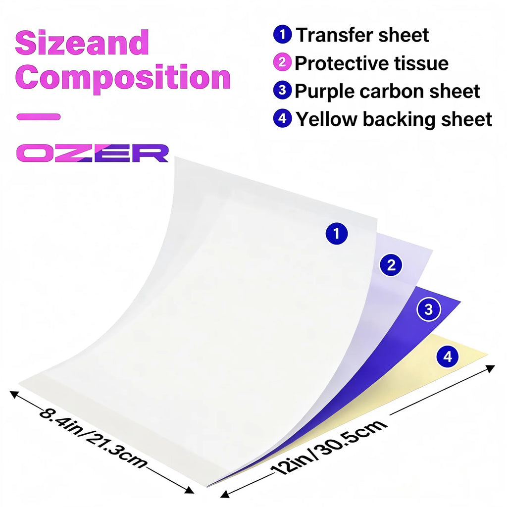 OZER CLASSIC TATTOO STENCIL PAPER