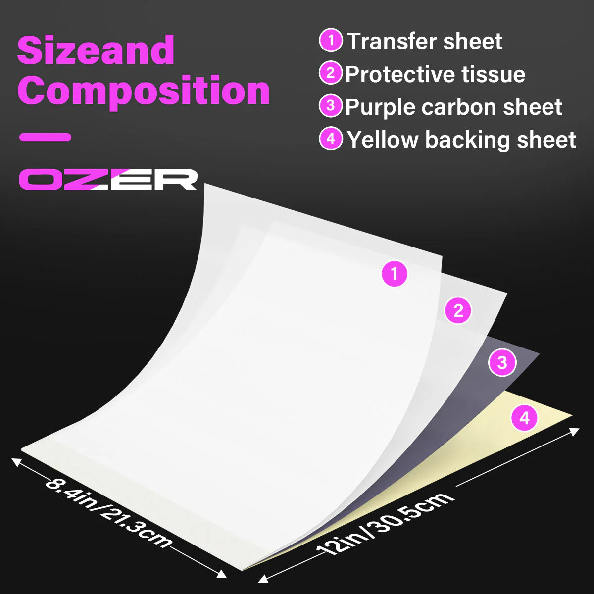 OZER TATTOO STENCIL PAPER