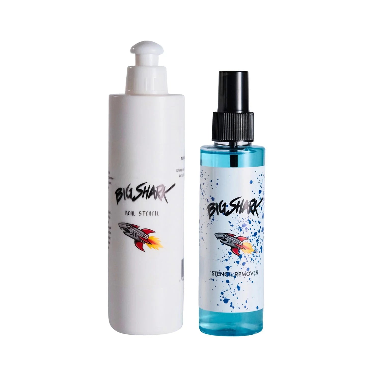 BIG SHARK REAL STENCIL&REMOVER ECO SET